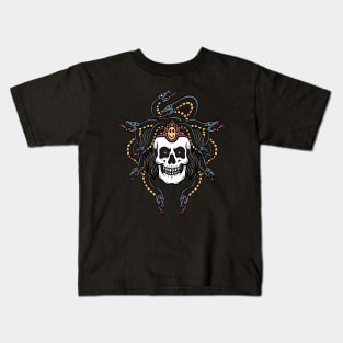 Medusa skull Kids T-Shirt